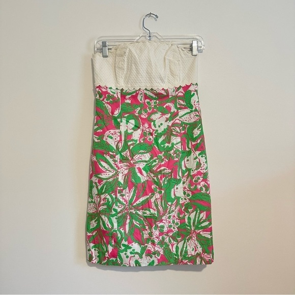 lilly pulitzer franco hotty forgot my truncks ric rac sleeveless summer dress - Picture 3 of 11
